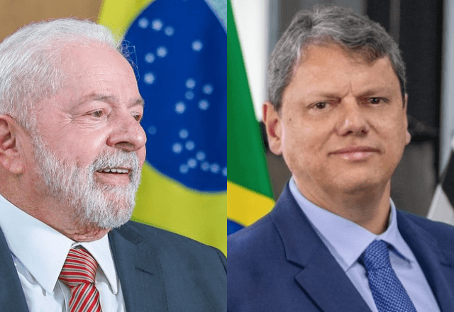 Lula e Tarcísio se encontram fora da agenda | Divulgação