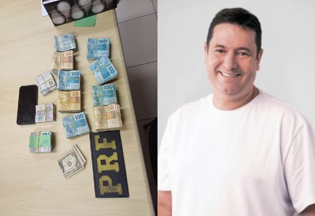 Prefeito de São João de Meriti é detido em carro com placa adulterada de R$ 100 mil em dinheiro | Divulgação