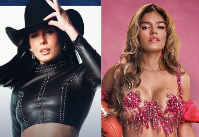 Ana Castela e Karol G serão atrações no NFL Brasil | Reprodução/Redes sociais