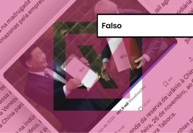 FALSO: Não é verdade que o governo federal tenha vendido a maior reserva de urânio do Brasil para a China FALSO: Não é verdade que o governo federal tenha vendido a maior reserva de urânio do Brasil para a China