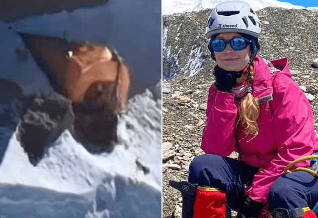 Natalia Nagovitsyna, alpinista presa em montanha no Quirguistão