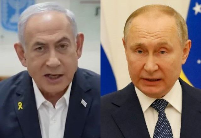 Netanyahu e Putin: personagens da semana no noticiário internacional | Reprodução e Divulgação/Alan Santos/PR