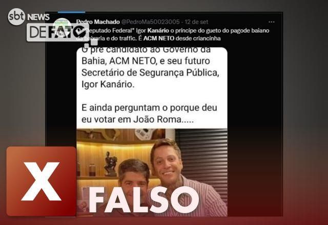 Neto e Kannário são aliados, mas não tem acordo pela SSP-BA