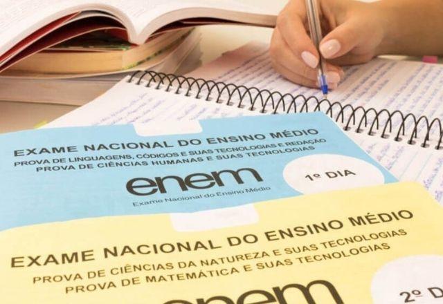 No primeiro dia de exame serão realizadas as provas de linguagens, ciências humanas e redação | Divulgação