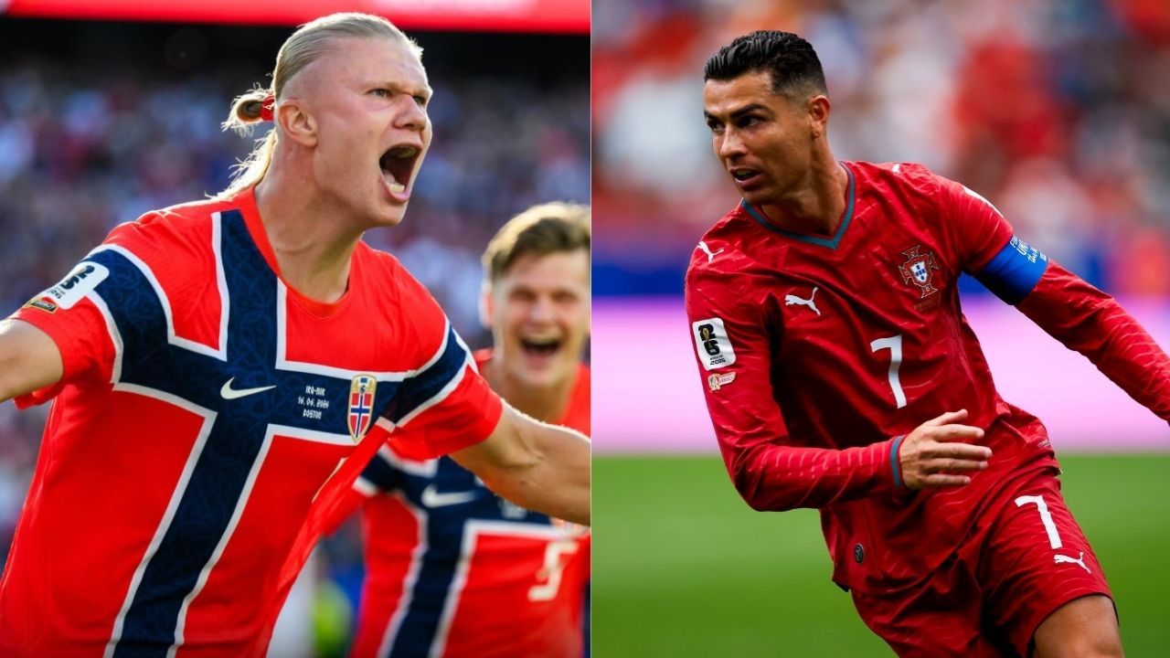 Noruega x Portugal: lideradas por Haaland e CR7, seleções se enfrentam pela Liga das Nações | Reprodução