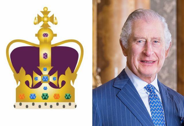 Novo emoji criado para a coroação do rei Charles III