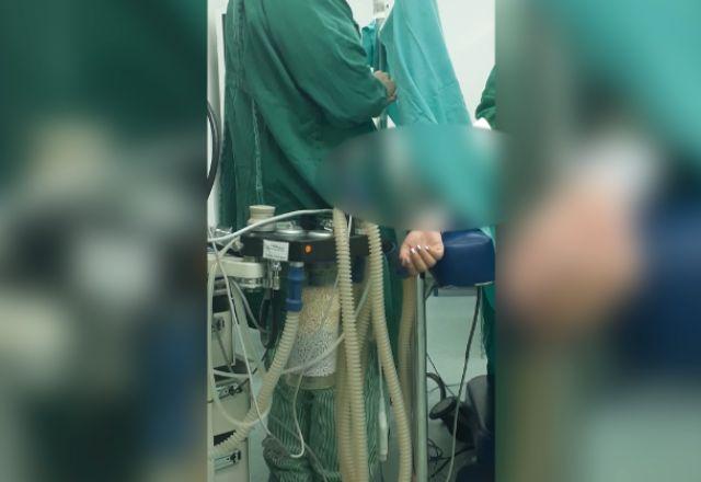 Novo vídeo mostra mais um ângulo da ação de anestesista que estuprou mulher no parto | Reprodução