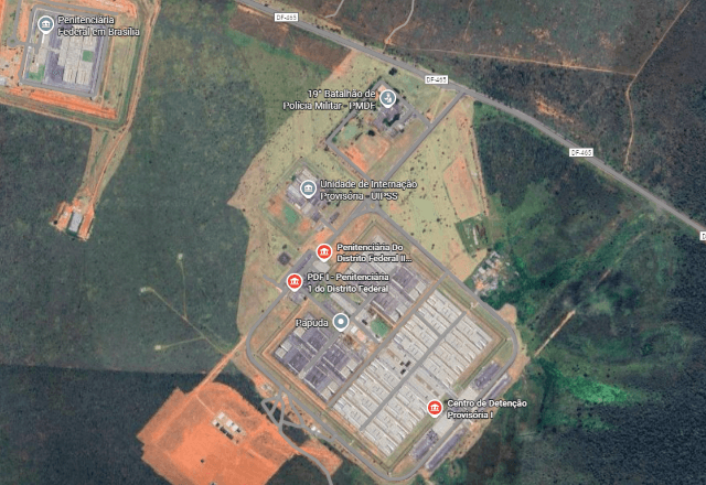 Núcleo oferece condições adequadas, seguras e humanizadas de custódia. Celas são ventiladas e passam por higienização diária | Reprodução/Google Maps