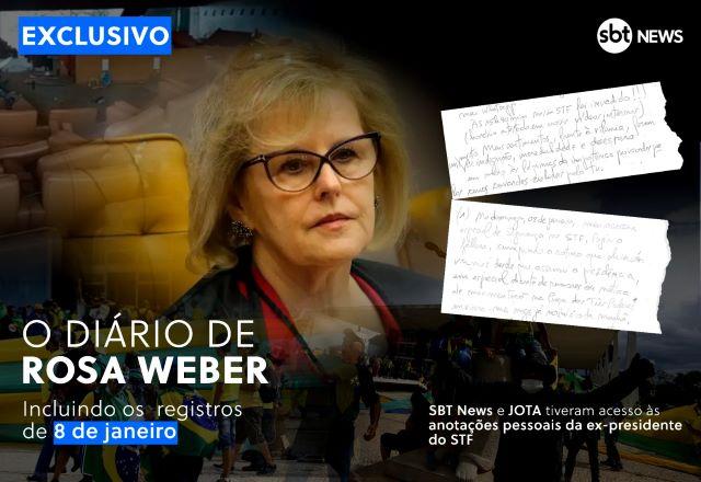 O diário de Rosa Weber no 8 de janeiro