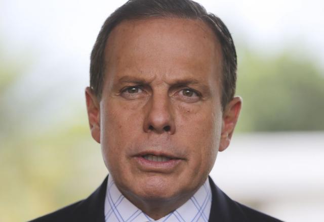 O governador de São Paulo, João Doria