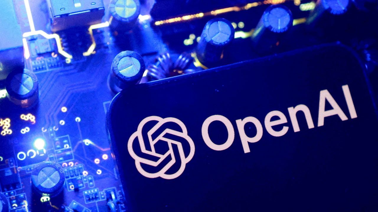 O logotipo da OpenAI em ilustração. | REUTERS/Dado Ruvic/Ilustração