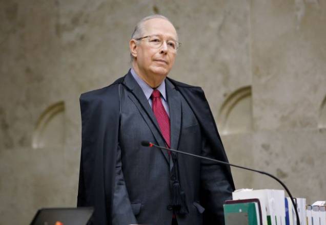 O ministro Celso de Mello, decano do STF