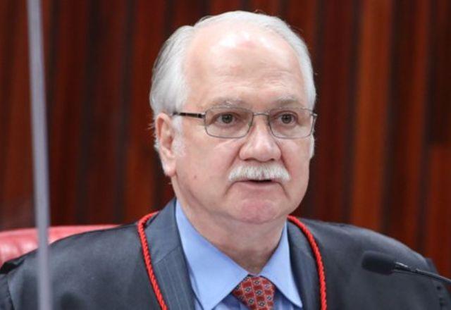 O ministro Edson Fachin, atual presidente do TSE