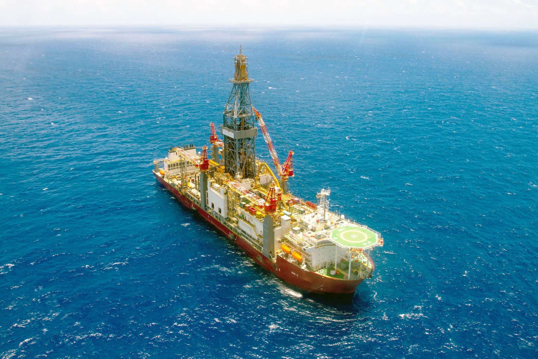 O navio-sonda NS-42 da Petrobras | Divulgação Petrobras