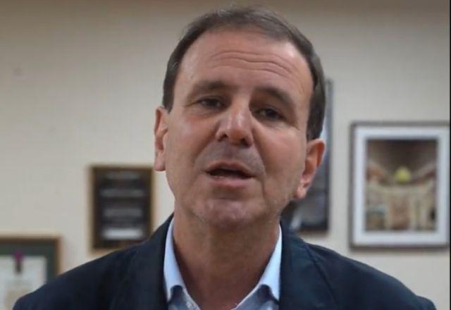 O prefeito do Rio Eduardo Paes
