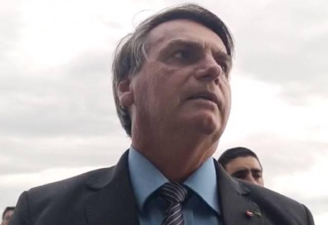 O presidente Jair Bolsonaro