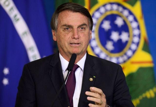 O presidente Jair Bolsonaro