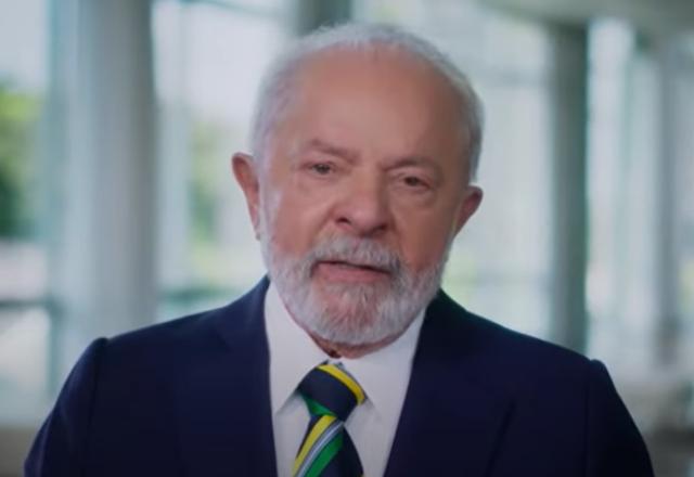 O presidente Luiz Inácio Lula da Silva