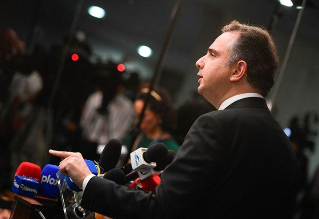 O presidente do Senado, Rodrigo Pacheco