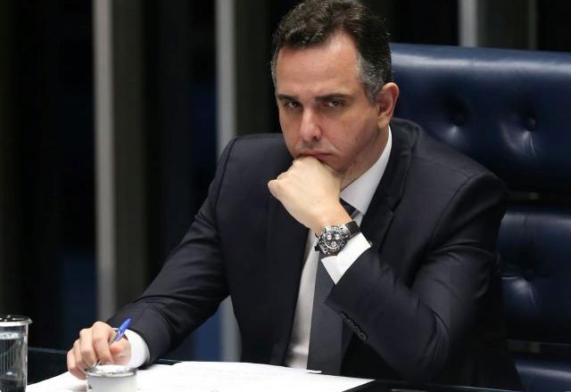 O presidente do Senado, Rodrigo Pacheco