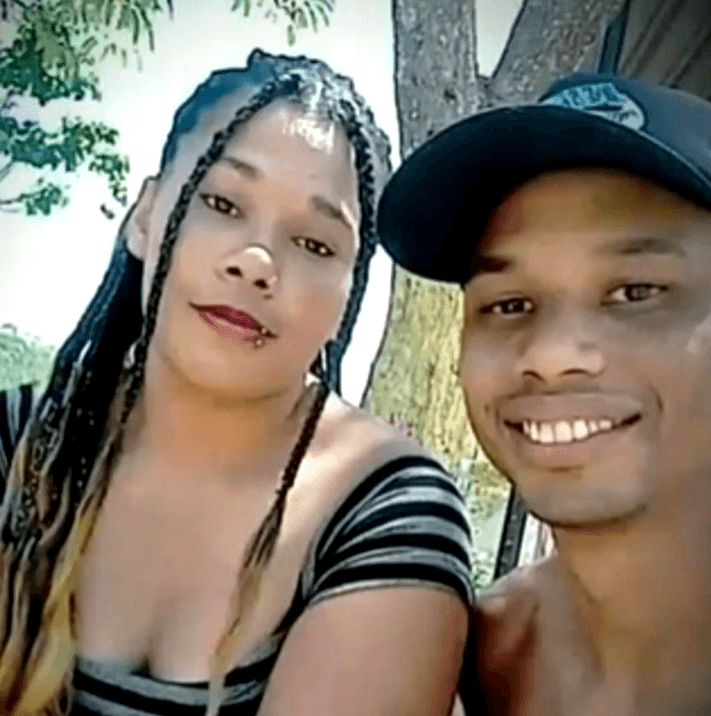 Manoela Cristina e Lucas, madrasta e pai de Emanuelly | Reprodução