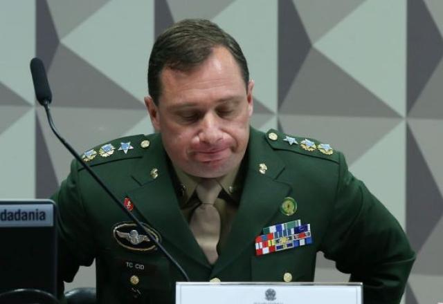 O tenente-coronel Mauro Cid