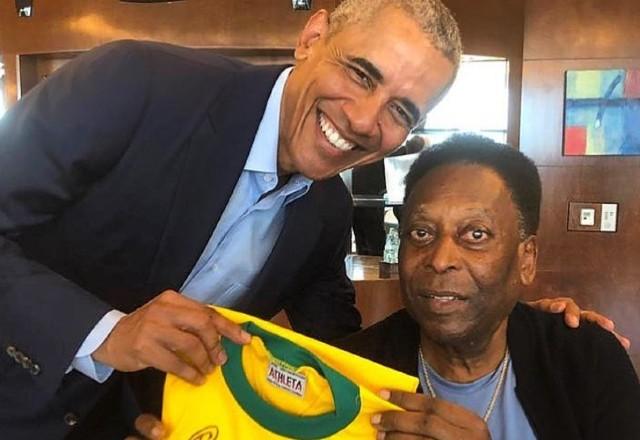 Obama e Pelé