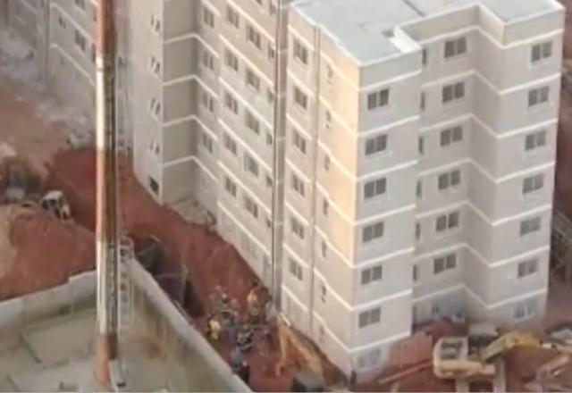 Obra em construção na cidade da São Bernardo do Campo