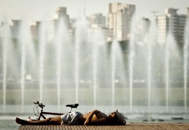 Onda de calor Brasil.