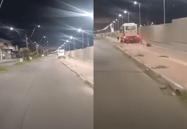 Ônibus invade calçada e causa morte no RS | Reprodução/redes sociais