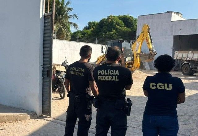 Operação Mãos Limpas mobilizou agentes da PF e auditores da CGU para cumprir 31 mandados, sendo 4 de prisão temporária | Divulgação/Polícia Federal