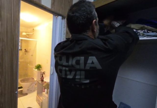Agente da Polícia Civil em operação no Rio | Foto: Reprodução/Polícia Civil