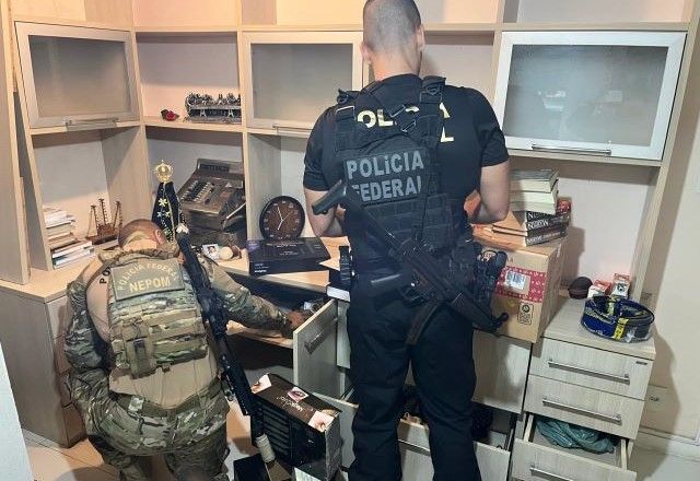 Operação Teatro Invisível II mira alvos no RJ e em MG | Divulgação/Polícia Federal