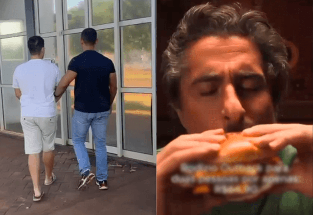 Grupo criminoso manipulava a imagem e a voz do apresentador Marcos Mion para criar vídeos promocionais falsos de uma rede de restaurantes | Reprodução