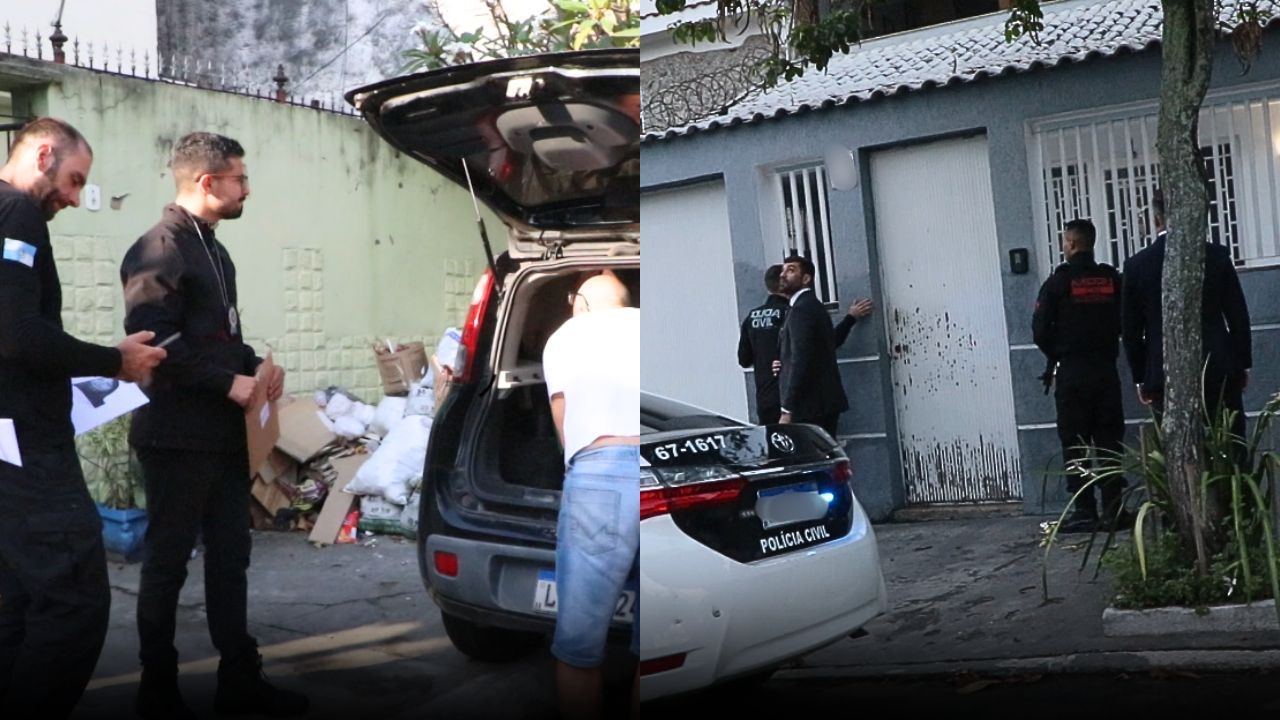 Operação investiga desvio de verbas de escolas no RJ. | SBT Rio/José Lucena