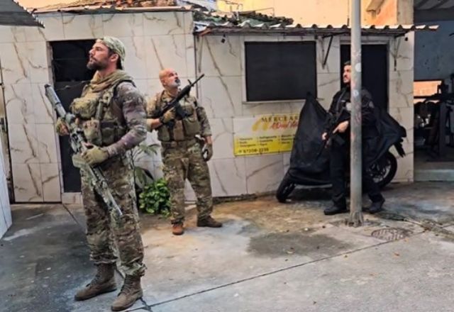 Policiais em operação no Morro dos Macacos, Rio de Janeiro | Foto: Reprodução
