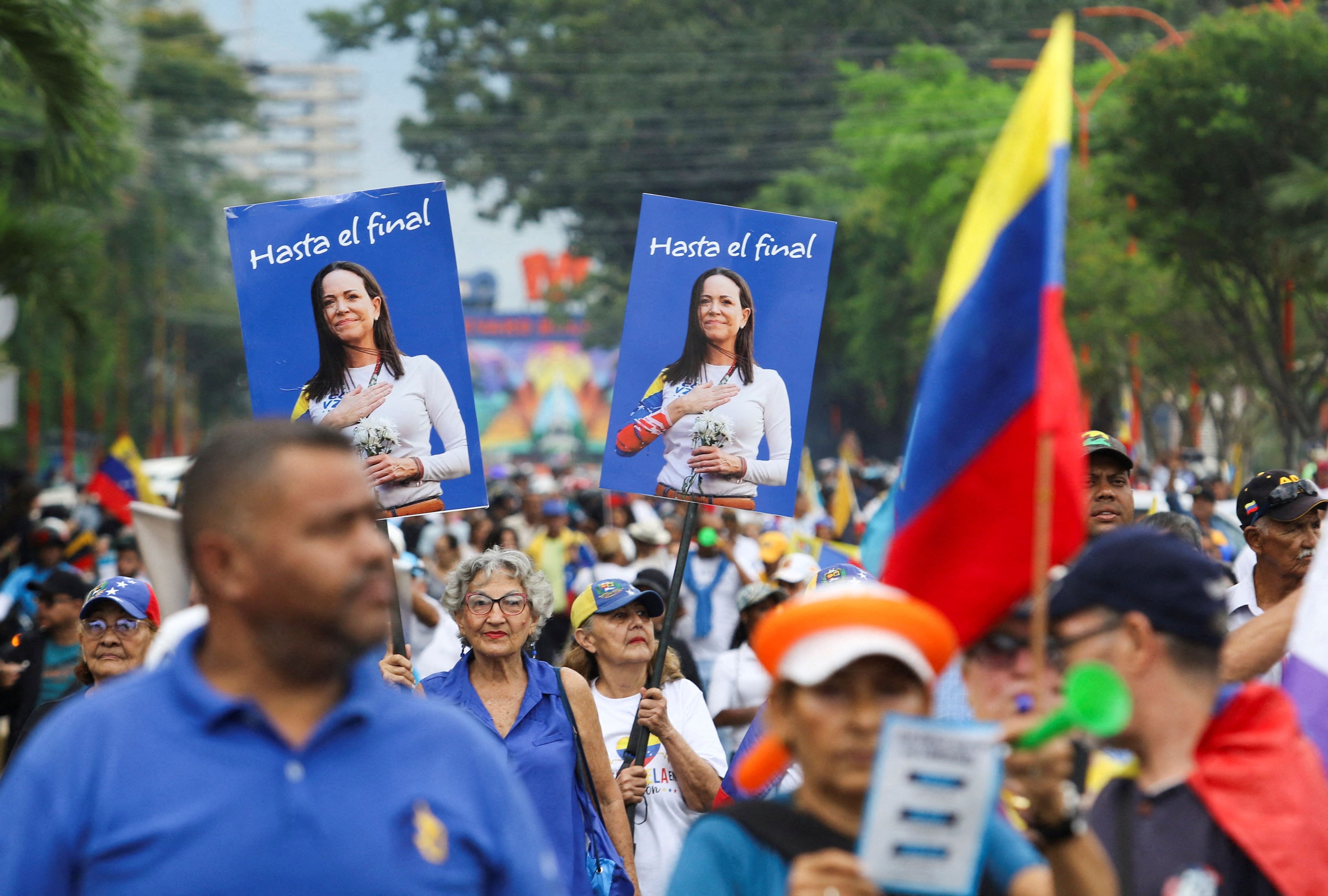 Oposição venezuelana se prepara e foca em voto no exterior Oposição venezuelana se prepara e foca em voto no exterior