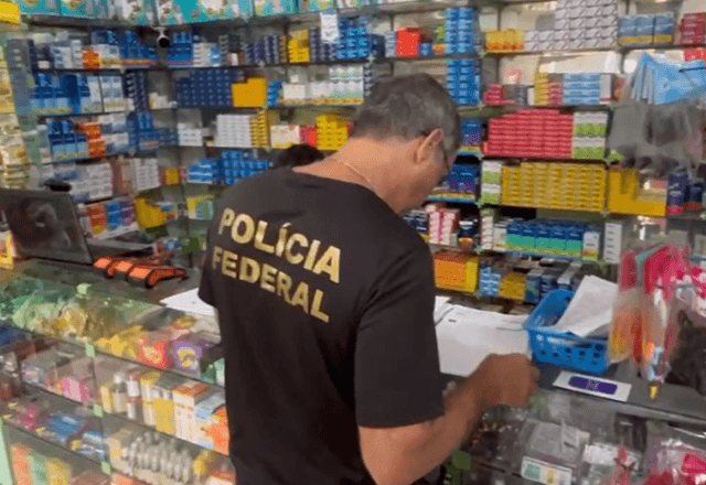 Organização criminosa tinha estrutura com divisão de tarefas entre fornecedores (farmácias), intermediários e receptadores | Divulgação/PF