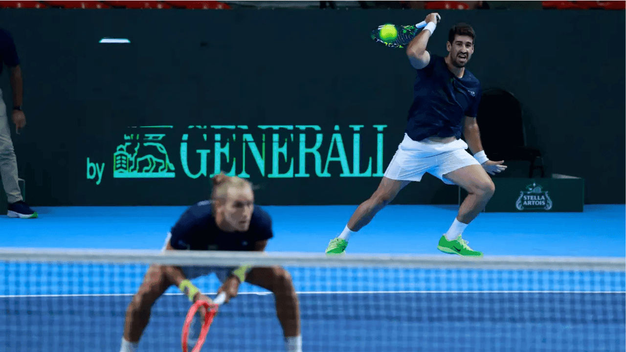 Imagem da notícia: Invicto, Brasil vence Suíça e avança na Copa Davis Imagem da notícia: Invicto, Brasil vence Suíça e avança na Copa Davis