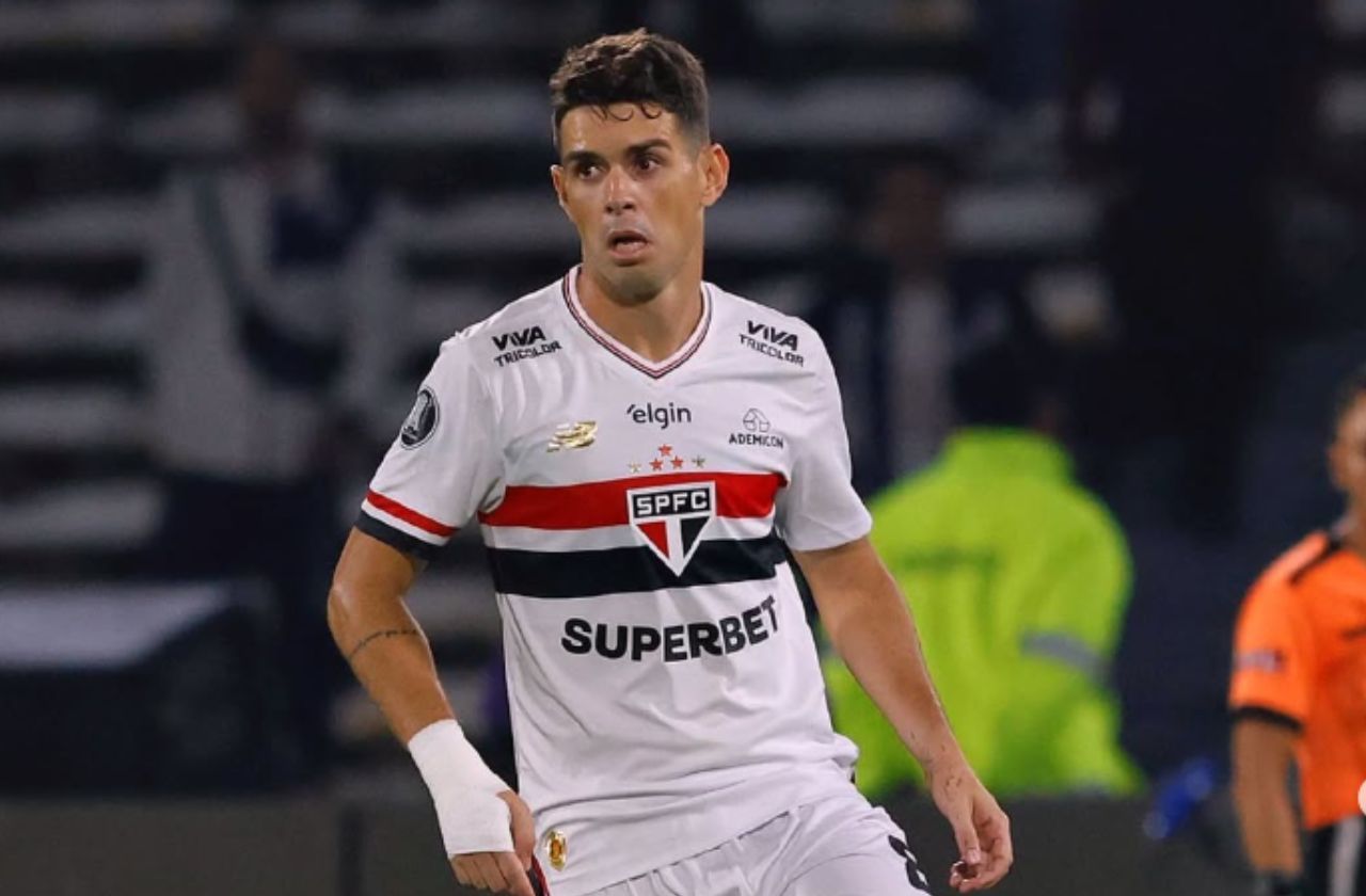 Oscar chegou ao São Paulo no início de 2025, como uma das principais contratações da temporada | Redes Sociais / Reprodução
