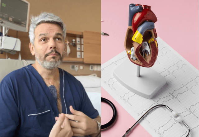 Otaviano Costa detectou condição por um eletrocardiograma | Instagram/Freepik