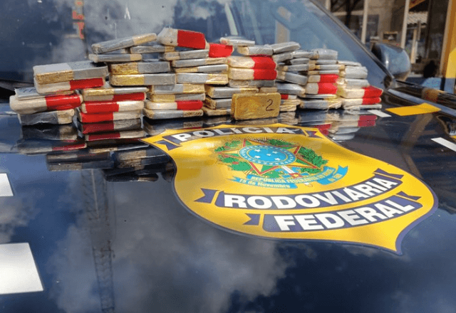 Apreensão de 40 kg de ouro no Pará | Foto: reprodução/PRF