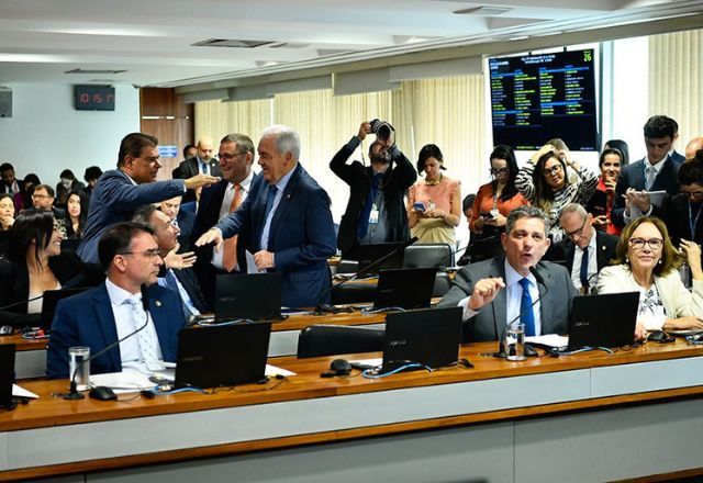Votação da Pec das Praias na CCJ | Geraldo Magela/Agência Senado