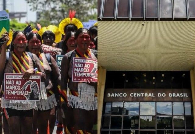 PECs do marco temporal e da autonomia do Banco Central podem ser votadas na CCJ do Senado | Montagem/Antonio Cruz e Rafa Neddermeyer/Agência Brasil