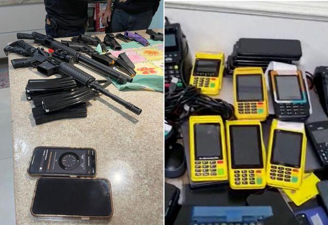 São cumpridos 14 mandados de busca e apreensão e 16 de prisão preventiva em quatro estados | Divulgação/PF