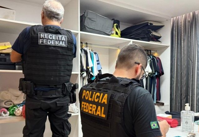 PF e Receita Federal cumprem 15 mandados no RJ e AM
