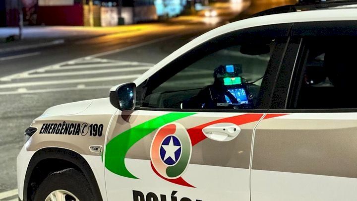 Casal consegue escapar de sequesto graças a acidente em SC | Reprodução Polícia Militar de SC