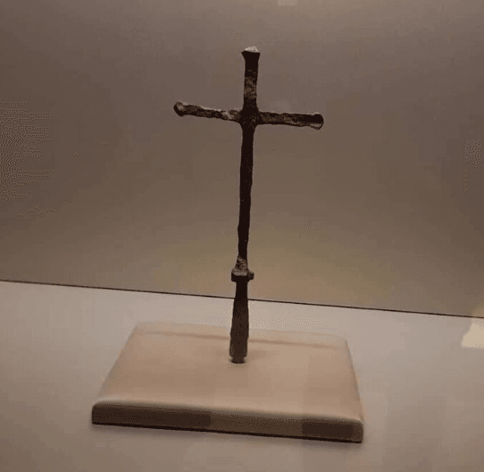A cruz usada na primeira missa no Brasil | Foto: CNBB/Divulgação