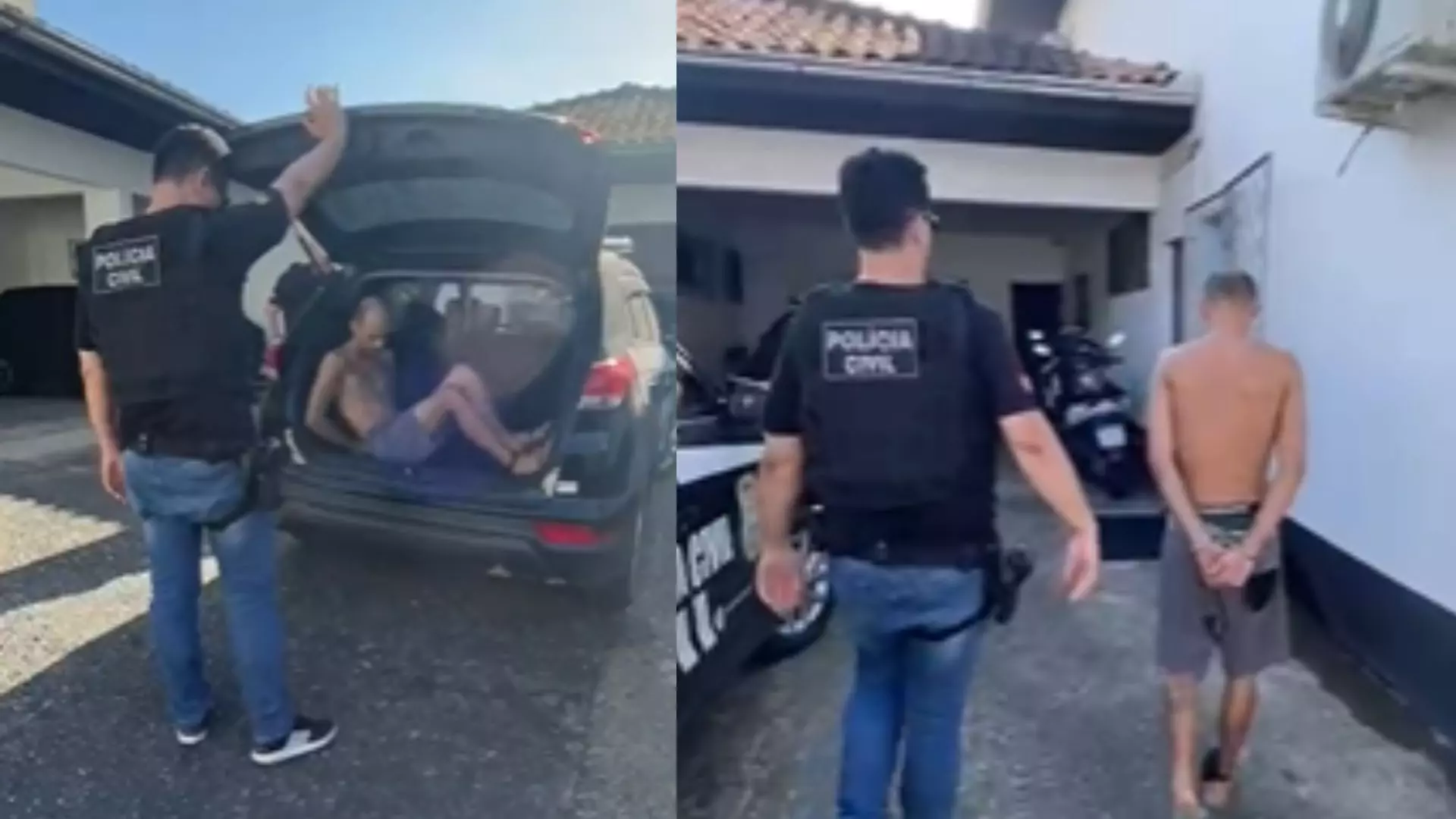 Homem é preso após agredir companheira grávida com pedradas e socos | Reprodução