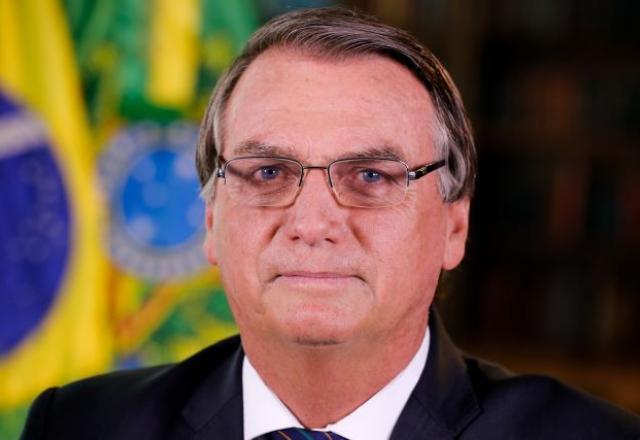 Jair Bolsonaro de óculos (Isac Nóbrega/PR)